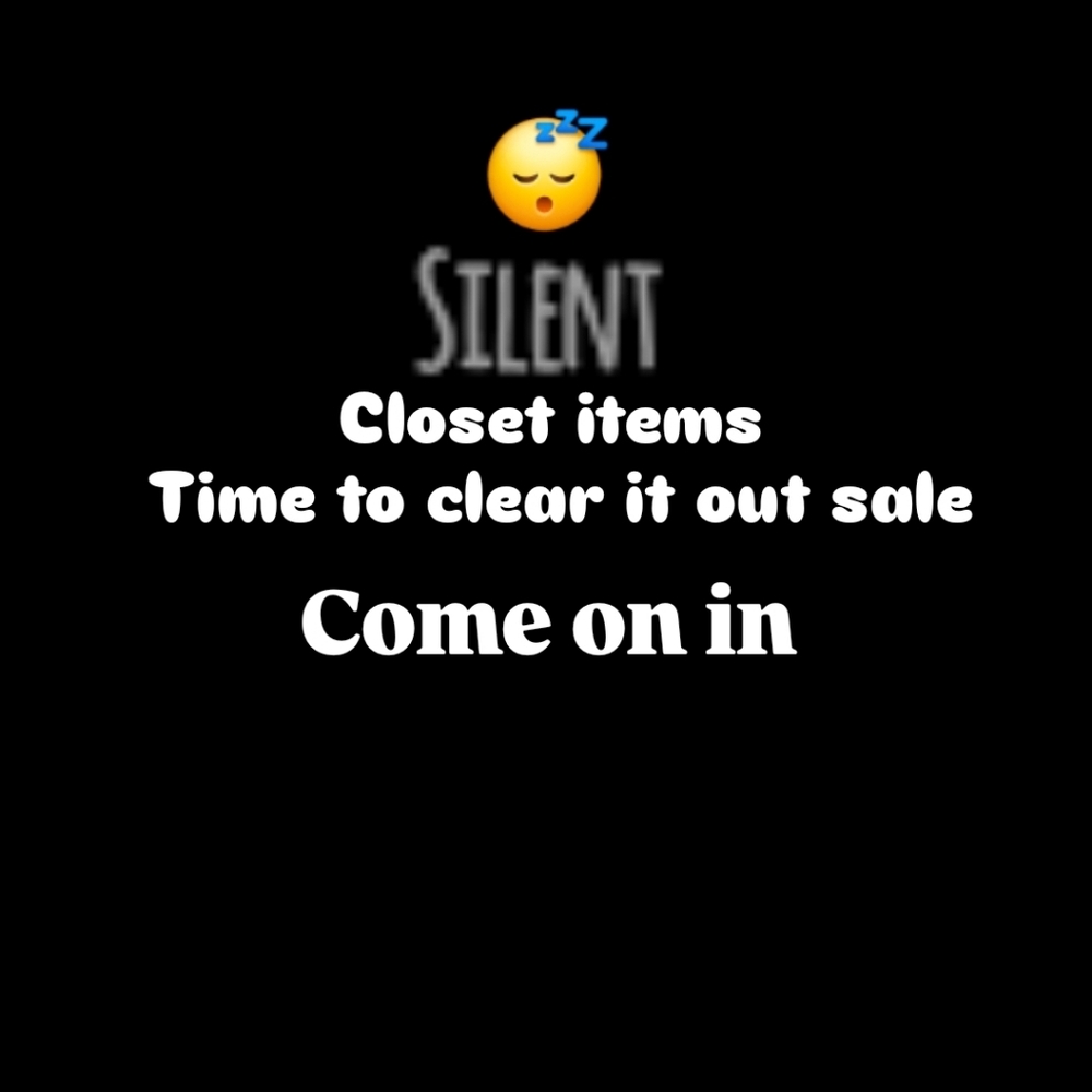 Friday deals and steals tonight! Silent Zzzz Late Night Shows - Closet sale